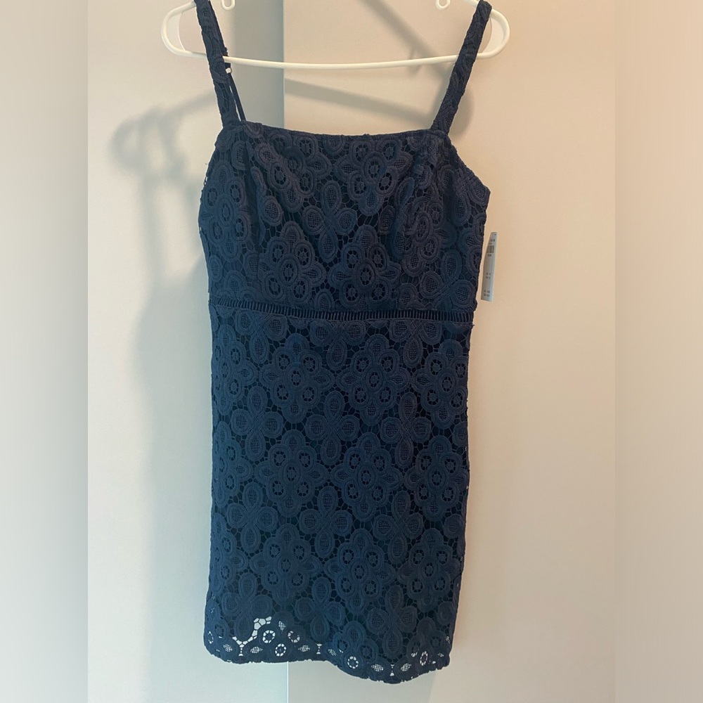 Hollister Navy Dress